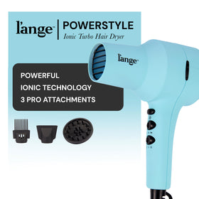 L'ANGE HAIR PowerStyle Turbo Ionic Hair Dryer side view showing controls
