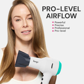 L'ANGE HAIR PowerStyle Turbo Ionic Hair Dryer with concentrator attachment
