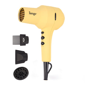 L'ANGE HAIR PowerStyle Turbo Ionic Hair Dryer yellow front view
