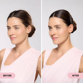 L'ANGE HAIR Pure Polish Smoothing Pomade Stick application on hair