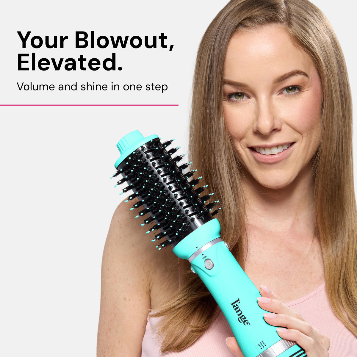 L'ANGE HAIR VolumeBoost brush dryer back view