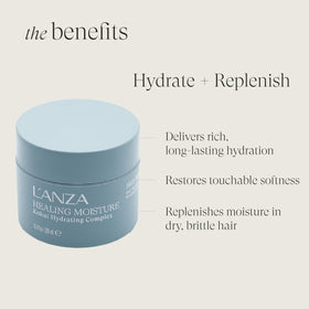L’ANZA Healing Moisture Hair Mask texture close-up