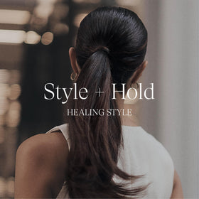 L’ANZA Healing Style Hairspray with styling tools