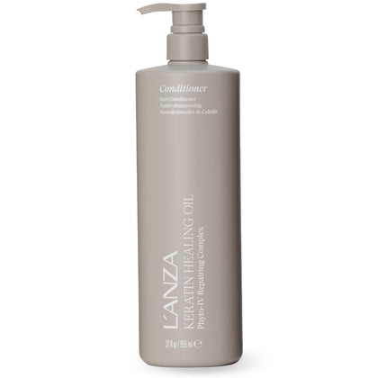 L’ANZA Keratin Healing Oil Conditioner 32 Fl Oz front view