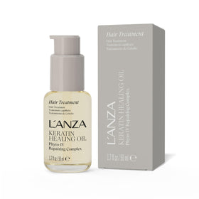 L’ANZA Keratin Healing Oil Hair front view 1.7 fl oz