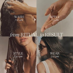 L’ANZA Keratin Healing Oil Hair in a lifestyle setting