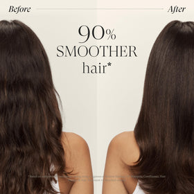 L’ANZA Keratin Healing Oil Hair on a bathroom shelf