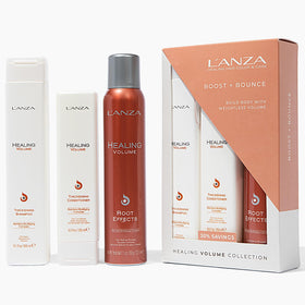 L'ANZA Thickening Conditioner 8.5 Fl Oz bottle side view