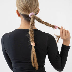 L. Erickson 8 pack of ponytail holders in packaging