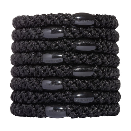 L. Erickson Pony Hair Ties black pack front view