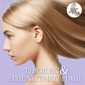 L LUSETA Biotin B-Complex Hair Serum lifestyle scene