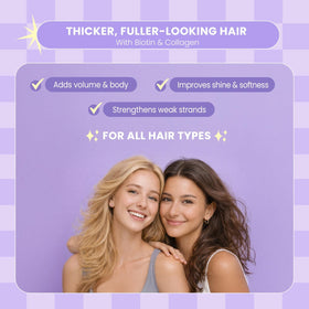 L LUSETA Biotin & Collagen Shampoo and Conditioner with natural ingredients