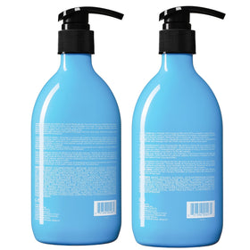L LUSETA Coconut Oil Shampoo and Conditioner Set lifestyle scene