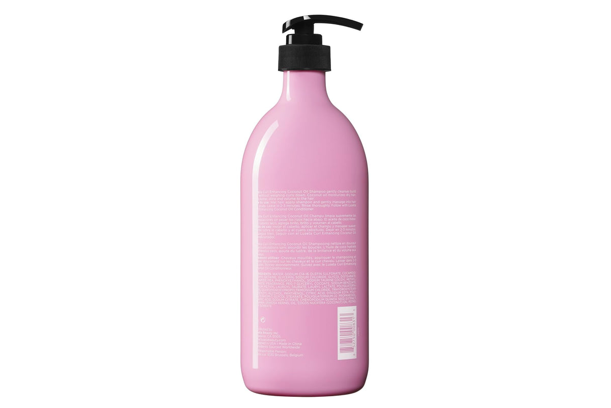 L LUSETA Curly Hair Shampoo texture close-up