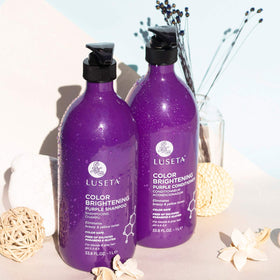 L LUSETA Purple Conditioner with quinoa extract ingredients