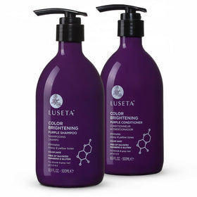 L LUSETA Purple Shampoo 16.9oz front view