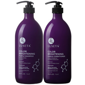 L LUSETA Purple Shampoo 33.8oz bottle front view