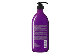 L LUSETA Purple Shampoo and Conditioner in a bathroom setting