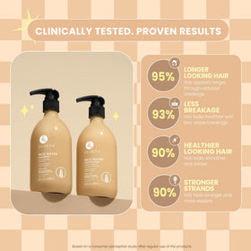 L LUSETA Rice Water Shampoo bottle close-up