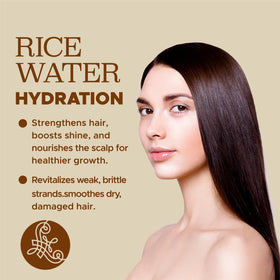 L LUSETA Rice Water Strengthening Shampoo 16.9oz packaging details