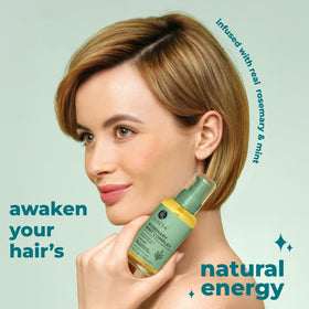 L LUSETA Rosemary Mint Hair Care Set in a stylish packaging
