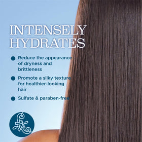 L LUSETA shampoo bottle with hyaluronic acid label
