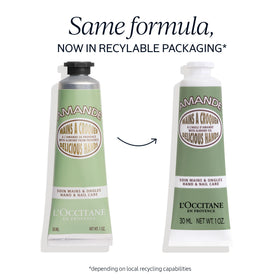 L'OCCITANE Almond Delicious Hand Cream 30g back view