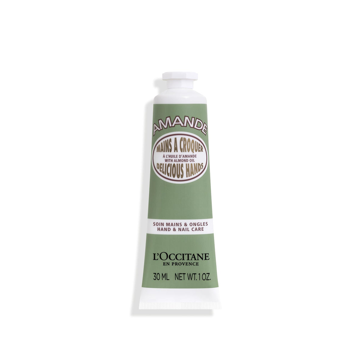 L'OCCITANE Almond Delicious Hand Cream 30g front view