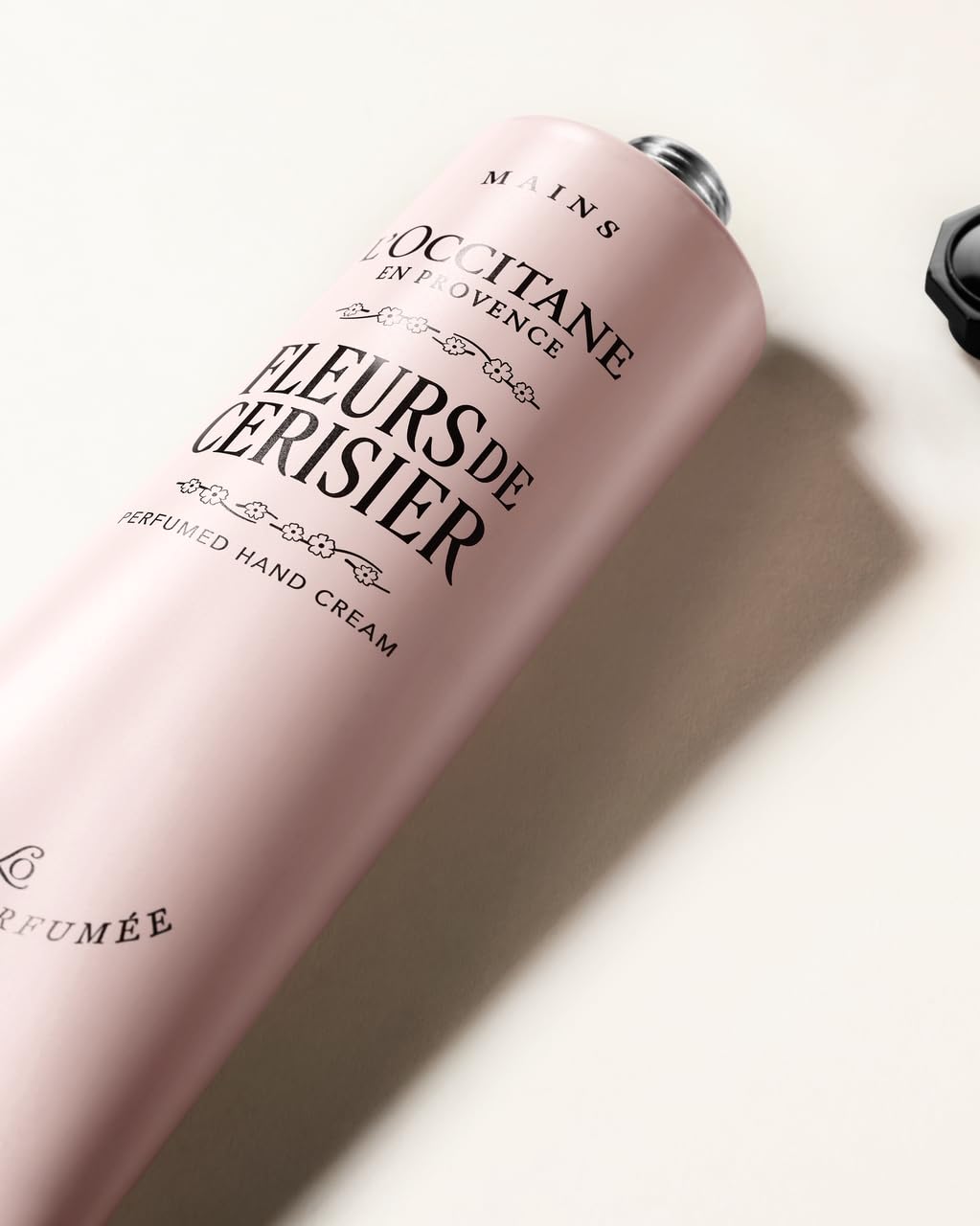L'OCCITANE Cherry Blossom Hand Cream application on hands