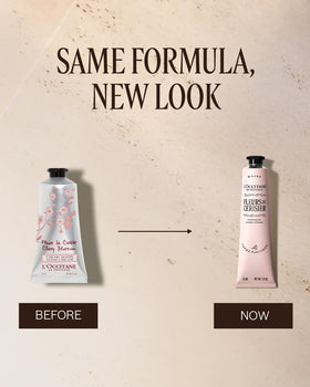 L'OCCITANE Cherry Blossom Hand Cream packaging details
