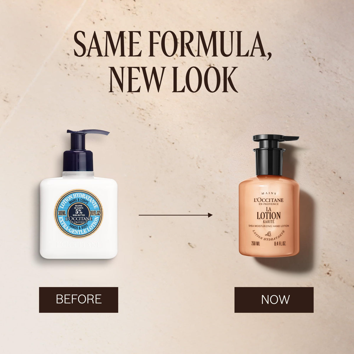 L'OCCITANE Extra-Gentle Hand & Body Lotion packaging side view