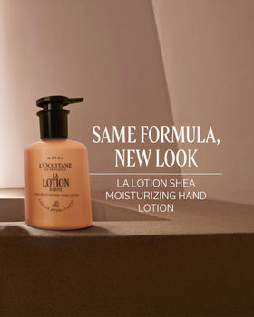 L'OCCITANE Extra-Gentle Hand & Body Lotion texture close-up