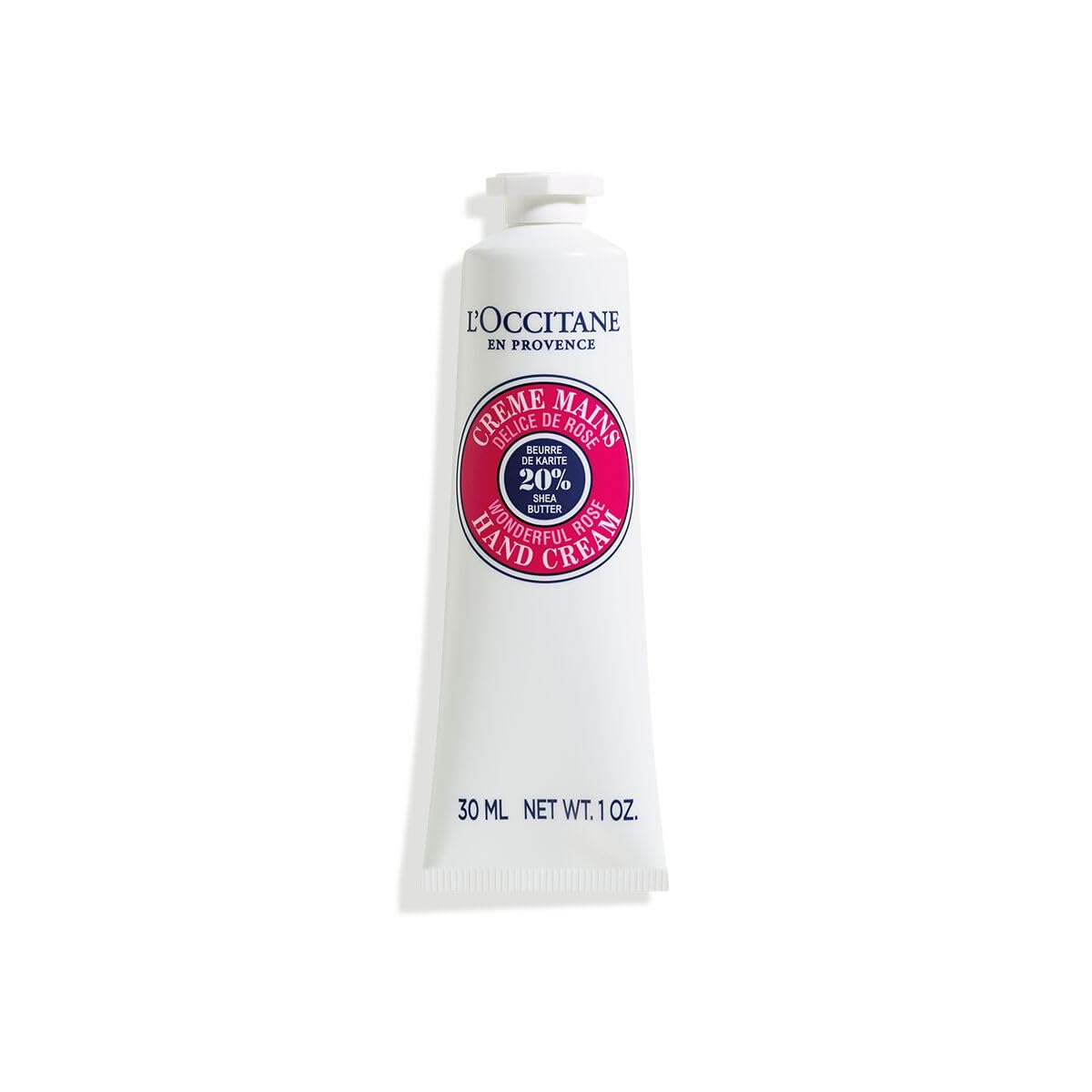 L'OCCITANE Fast-Absorbing Shea Butter Rose Heart Hand Cream front view