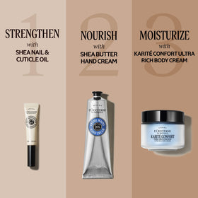 L'OCCITANE Nourishing Nail & Cuticle Oil in a lifestyle setting