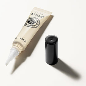 L'OCCITANE Nourishing Nail & Cuticle Oil side view highlighting bottle design
