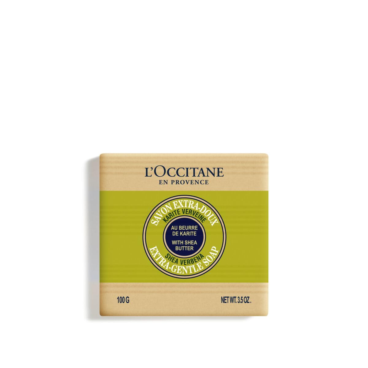 L'OCCITANE Shea Verbena Extra-Gentle Soap front view