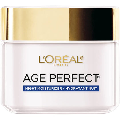 L'Oreal Paris Age Perfect Night Moisturiser 2.5 oz front view