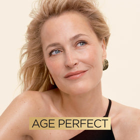 L'Oreal Paris Age Perfect Night Moisturiser on a bathroom counter