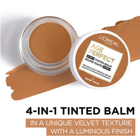 L'Oreal Paris Age Perfect Tinted Balm Foundation texture close-up