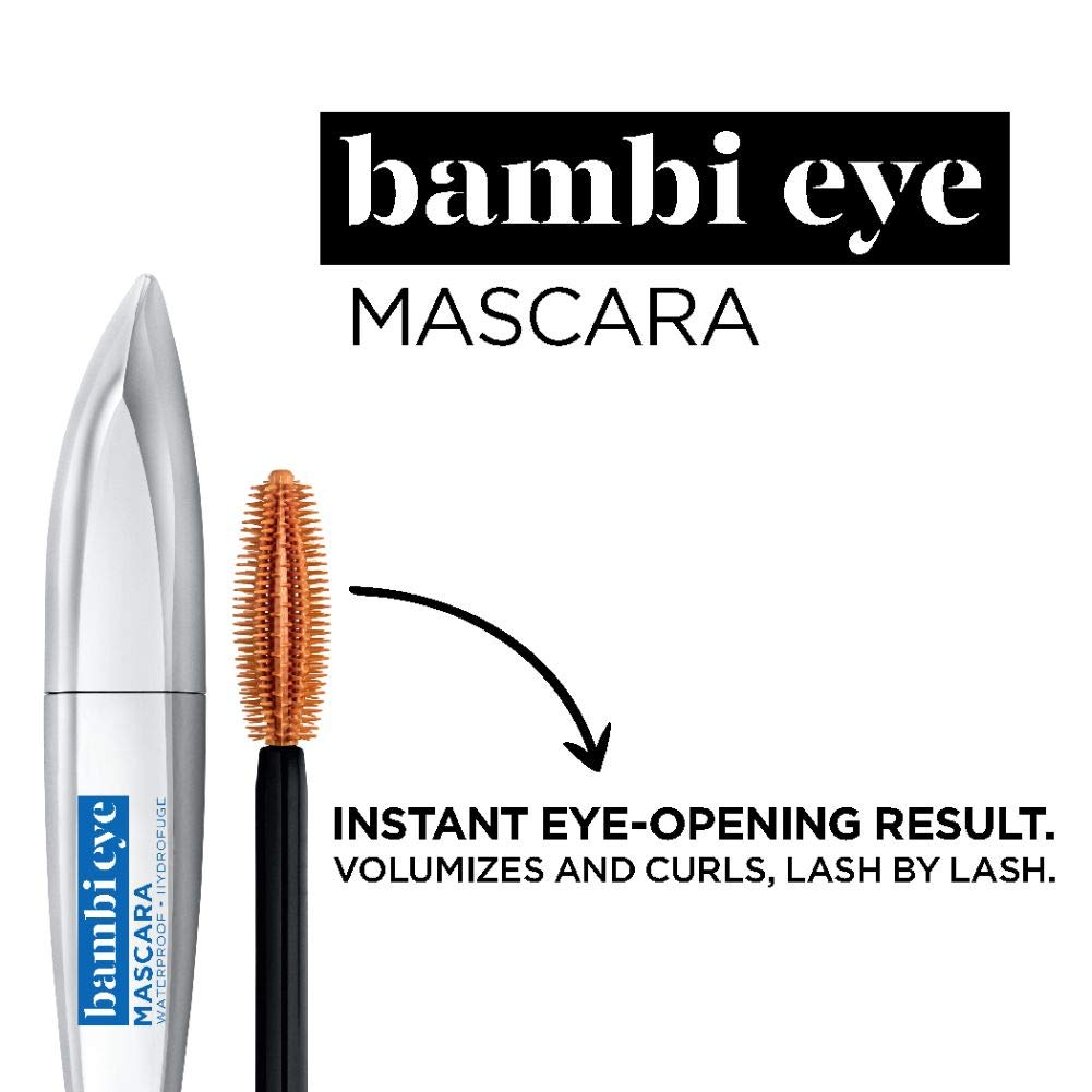 L'Oreal Paris Bambi Eye Mascara side view showcasing the product