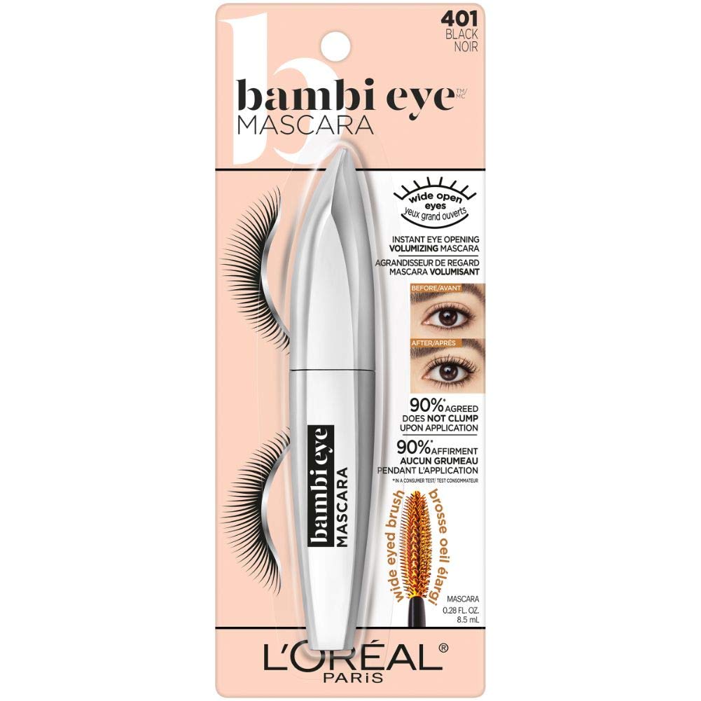 L'Oreal Paris Bambi Eye Washable Mascara brush close-up