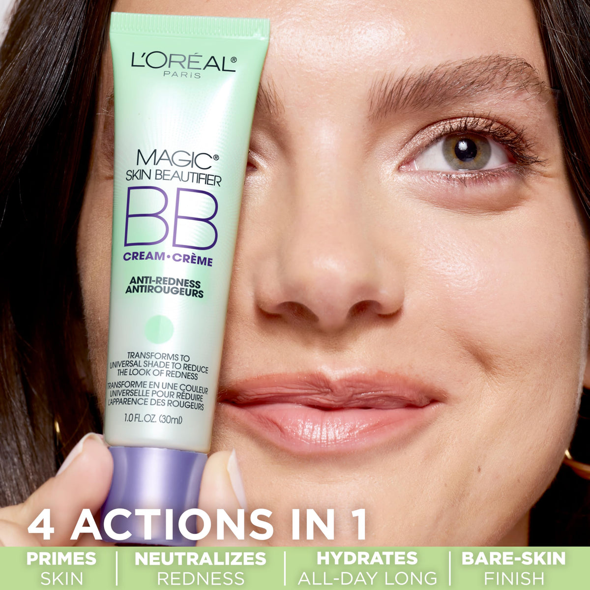 L'Oreal Paris BB Cream showing packaging and size