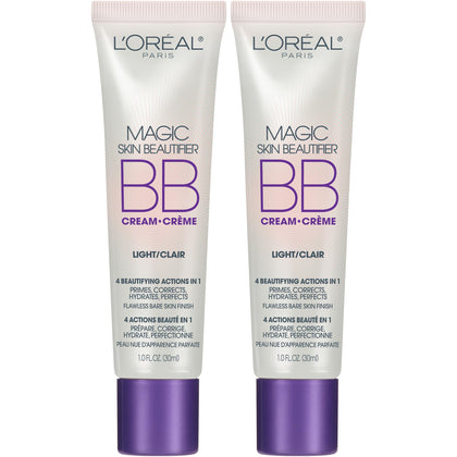 L'Oreal Paris BB Cream Tinted Moisturiser Light front view