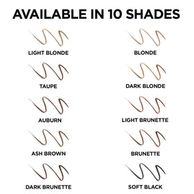 L'Oreal Paris Brow Stylist Definer Waterproof Eyebrow Pencil beside other makeup products