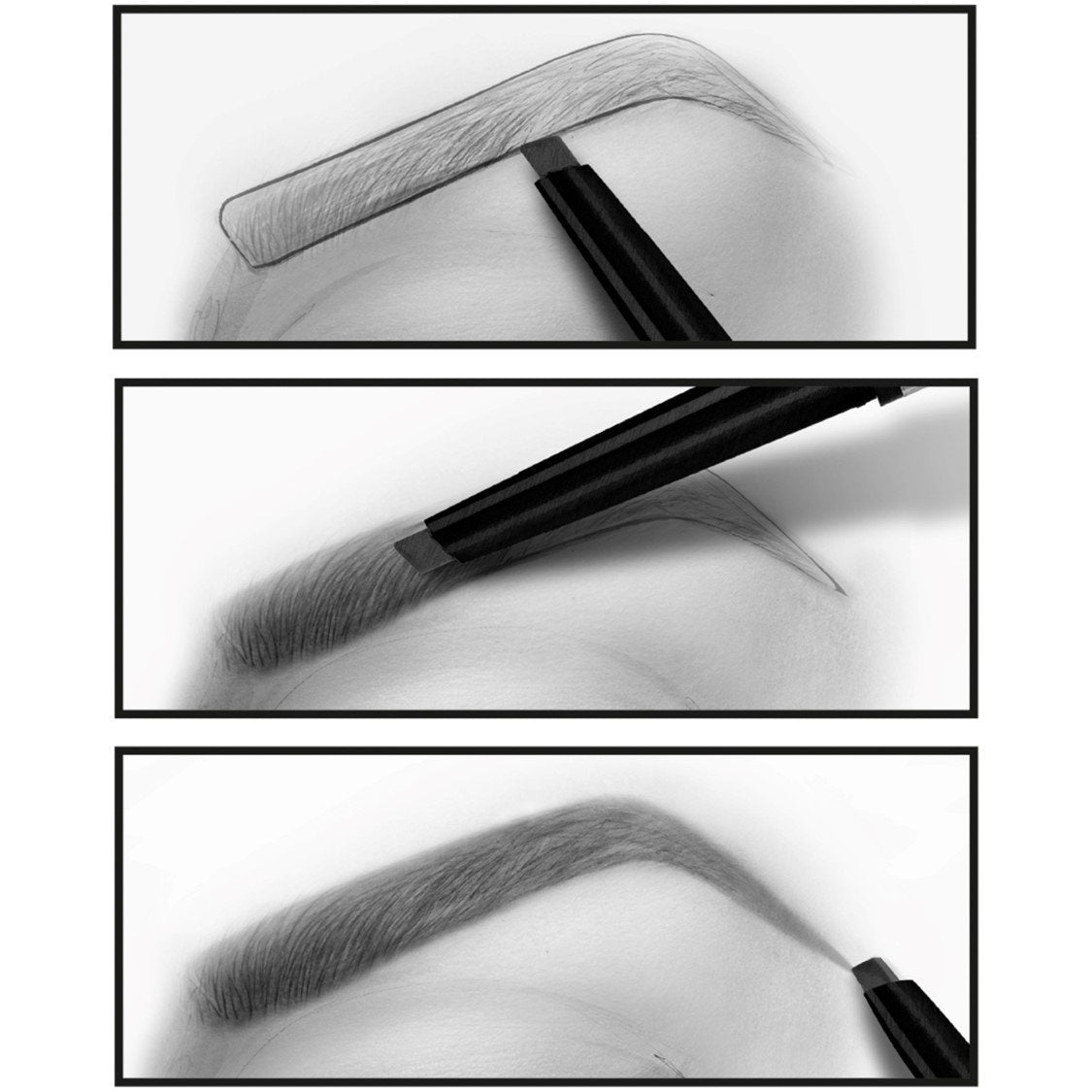 L'Oreal Paris Brow Stylist Pencil Brunette on a makeup table