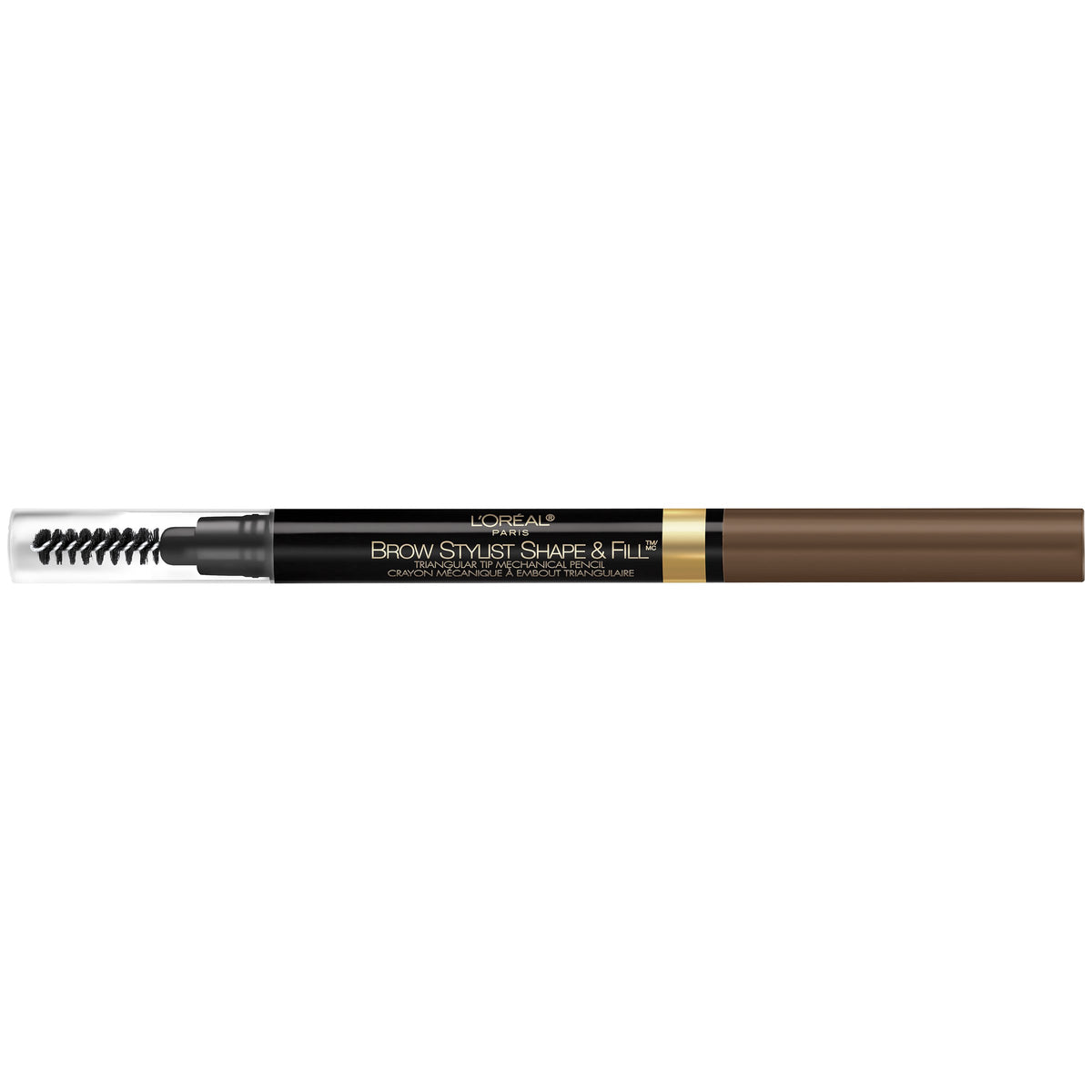 L'Oreal Paris Brow Stylist Pencil with spoolie side view