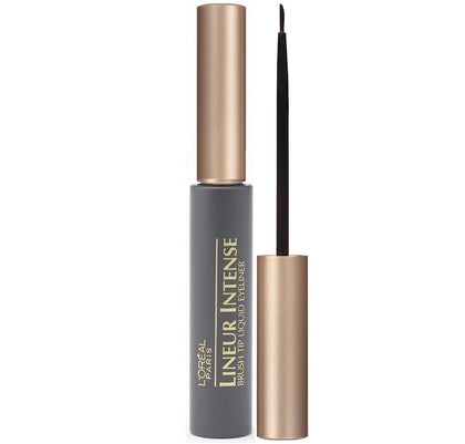 L'Oreal Paris Brush Tip Liquid Eyeliner in Black front view