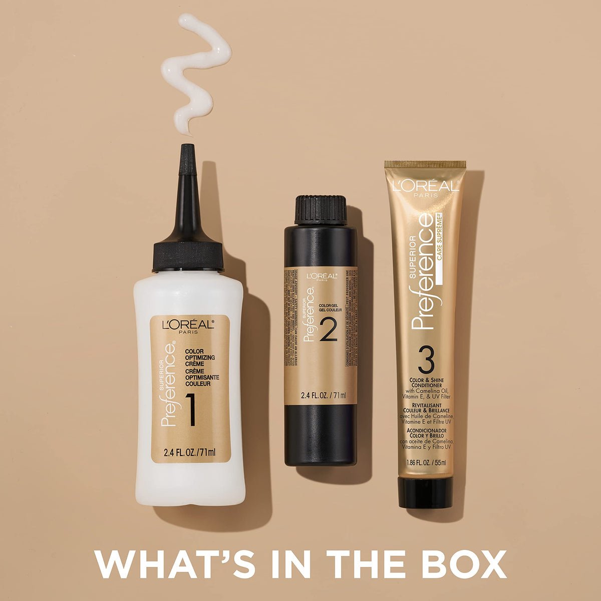 L'Oreal Paris Care Conditioner included in the kit