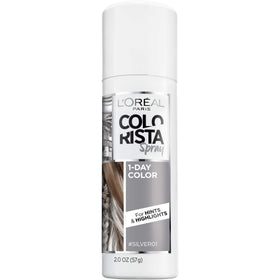 L'Oreal Paris Colorista 1-Day Washable Hair Color Spray in Silver front view