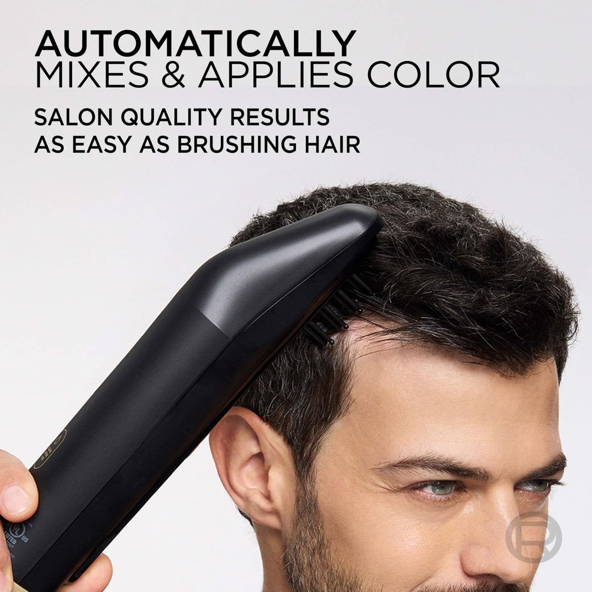 L'Oreal Paris Colorsonic device in use on hair